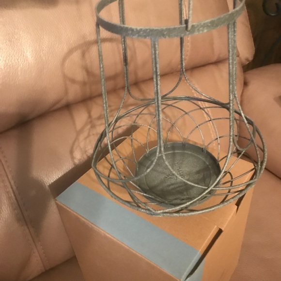RETIRED! New in box Partylite “Sanctuary Garden” hanging lantern  - 2 Available! - Picture 3 of 5